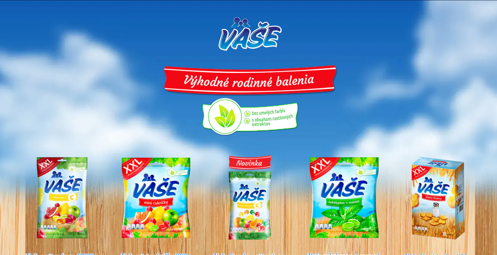 Vase-sk.sk – Tradičné slovenské cukrovinky a slané pochutiny