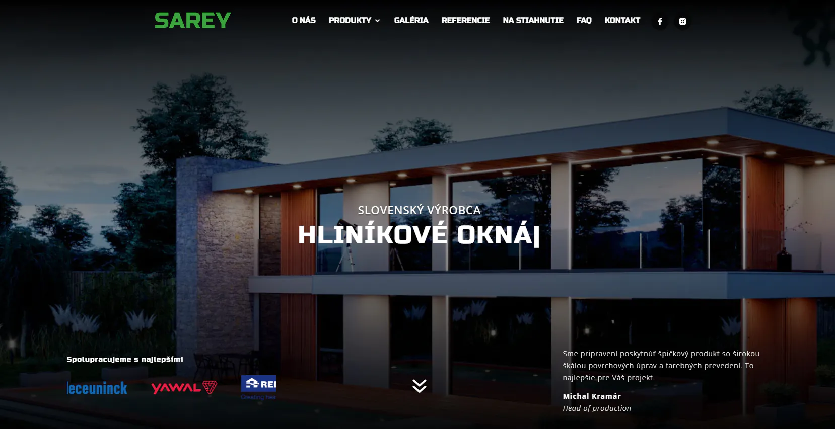 Sarey.sk – výrobca hliníkových okien a dverí